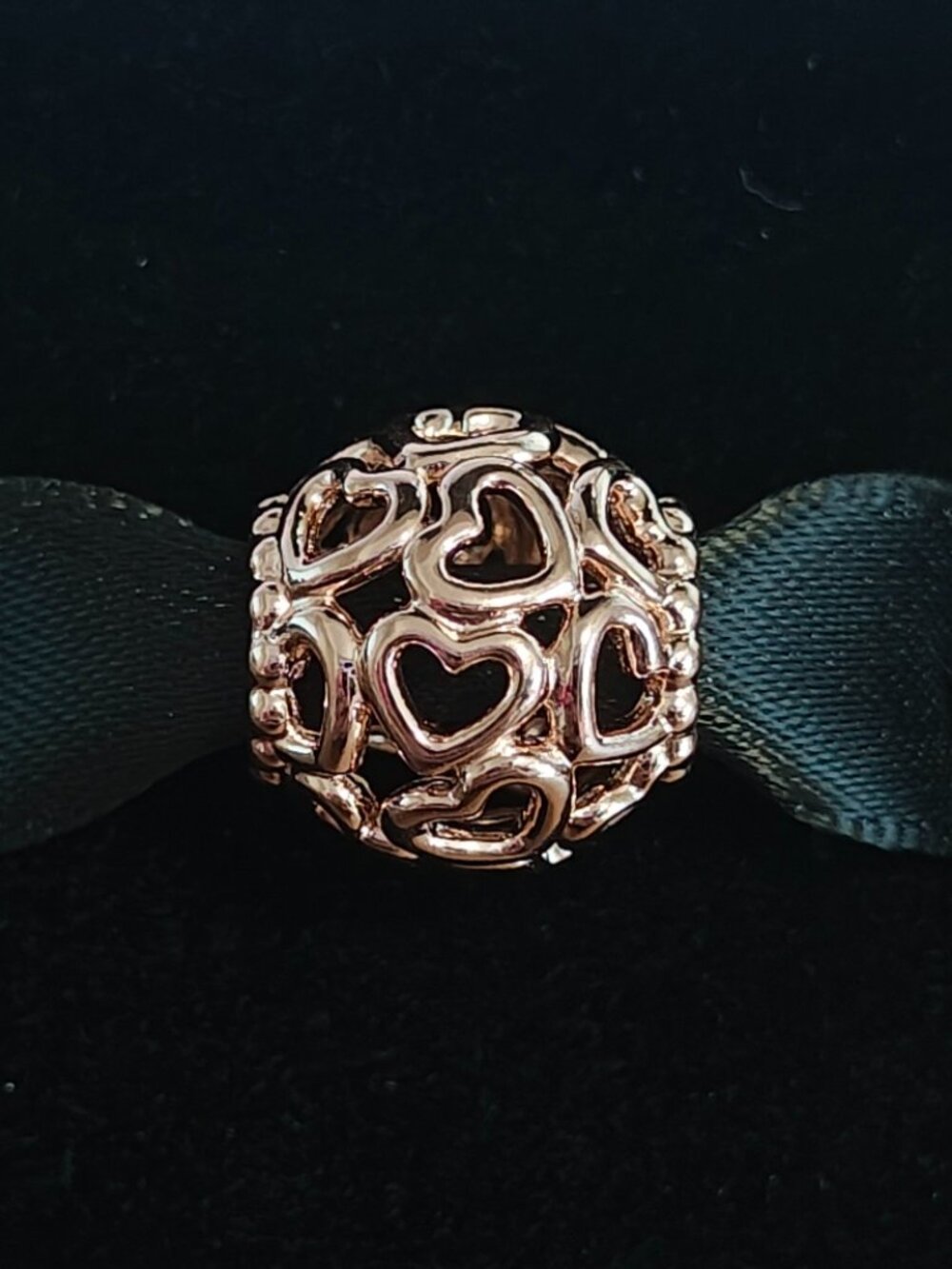 Authentic Pandora Rose Open Your Heart Charm 780964 New With Tags Openwork Love